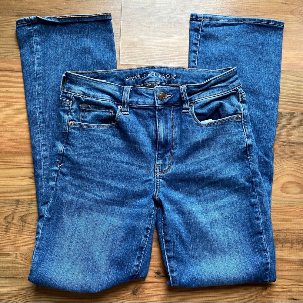 American Eagle High Rise Skinny Kick, 6 Short